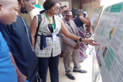 Frontline FETP Littoral presenting her poster at the 19th TEPHINET conference, Atlanta USA 2019