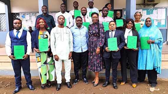 Pré soutenances des mémoires des résidents de la cohorte 10 du  (CAFETP) à la University of Buea